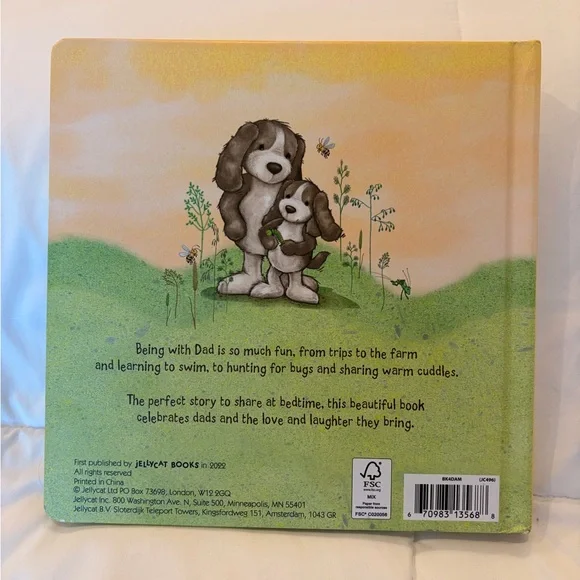 Jellycat My Dad and Me Book - Picture 2 of 2